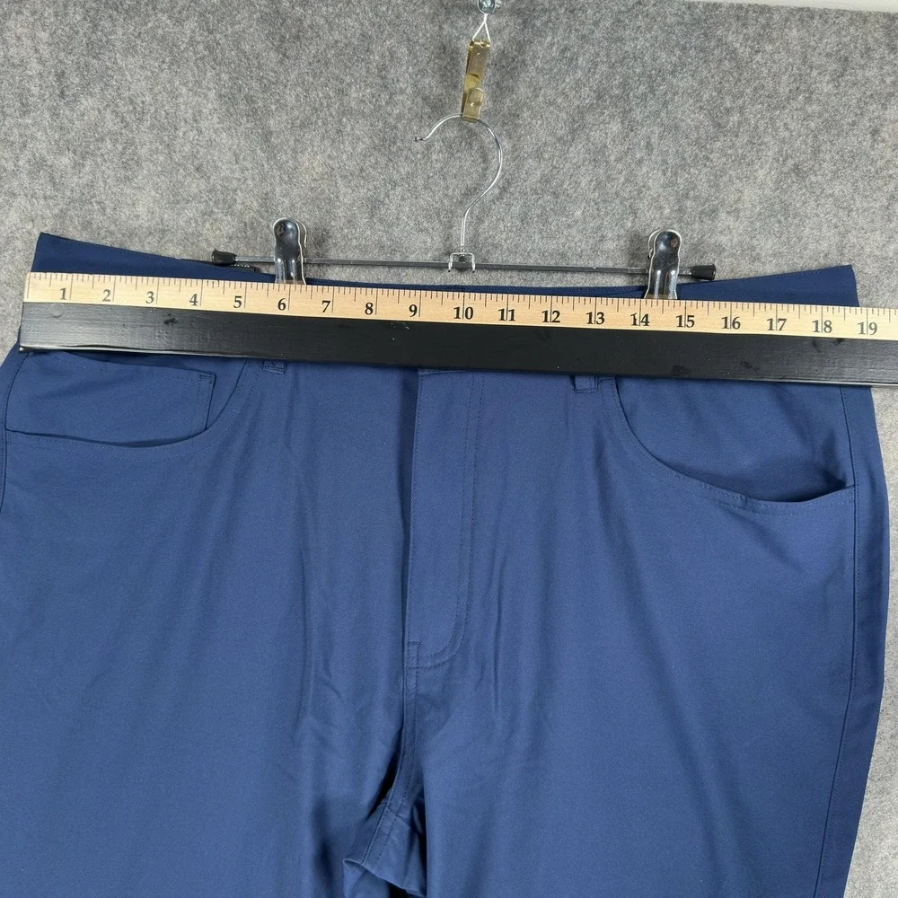 FootJoy Pants Mens 38x30 Blue Moxie 5 Pocket Performance Golf Khakis Stretch - Picture 3 of 15